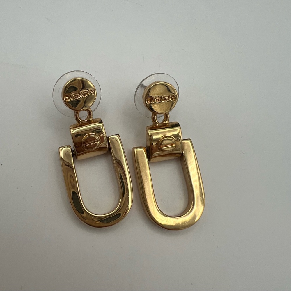 Givenchy Gold Chain Necklace and Earring Set - Picture 9 of 12